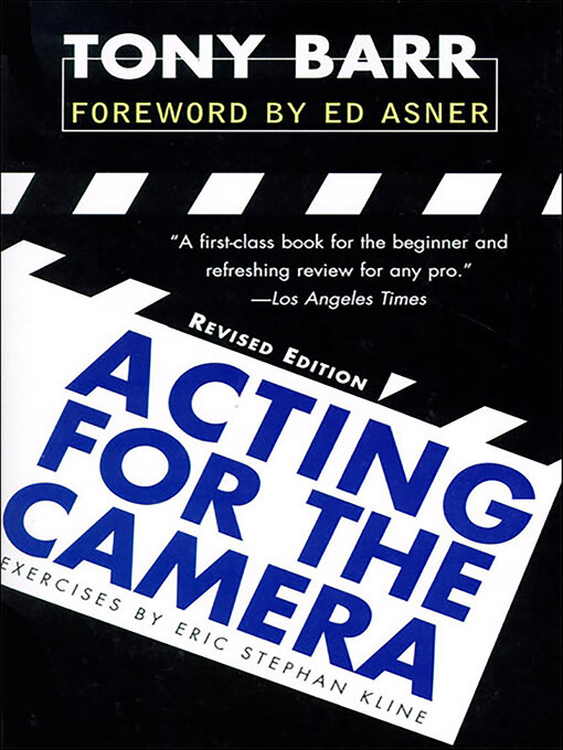 Title details for Acting for the Camera by Tony Barr - Wait list